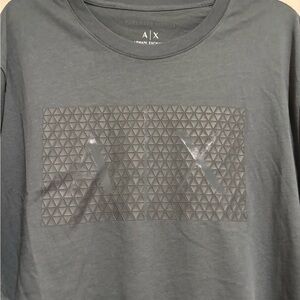 NEW W/O Tags Armani Exchange Gray T Shirt XL